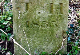 HURN James 1855 - footstone